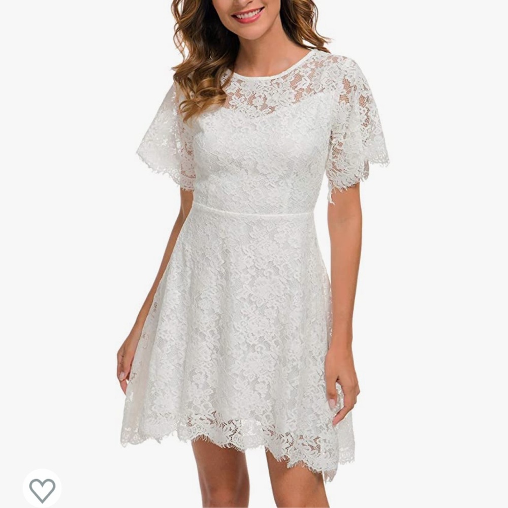 White dress